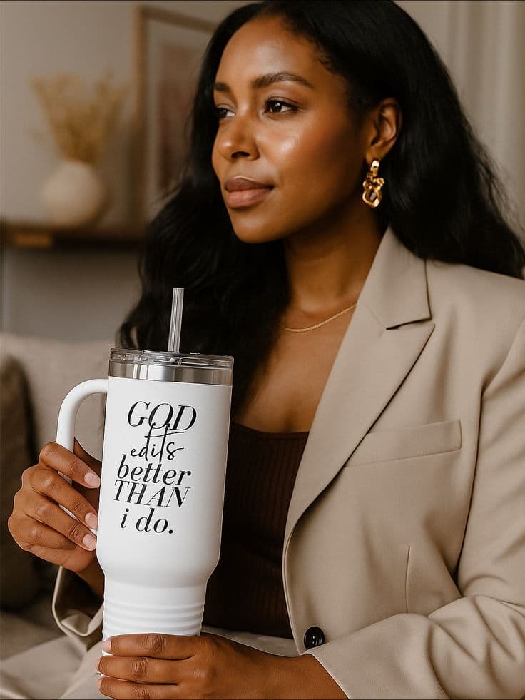 Custom engraved 40oz tumbler