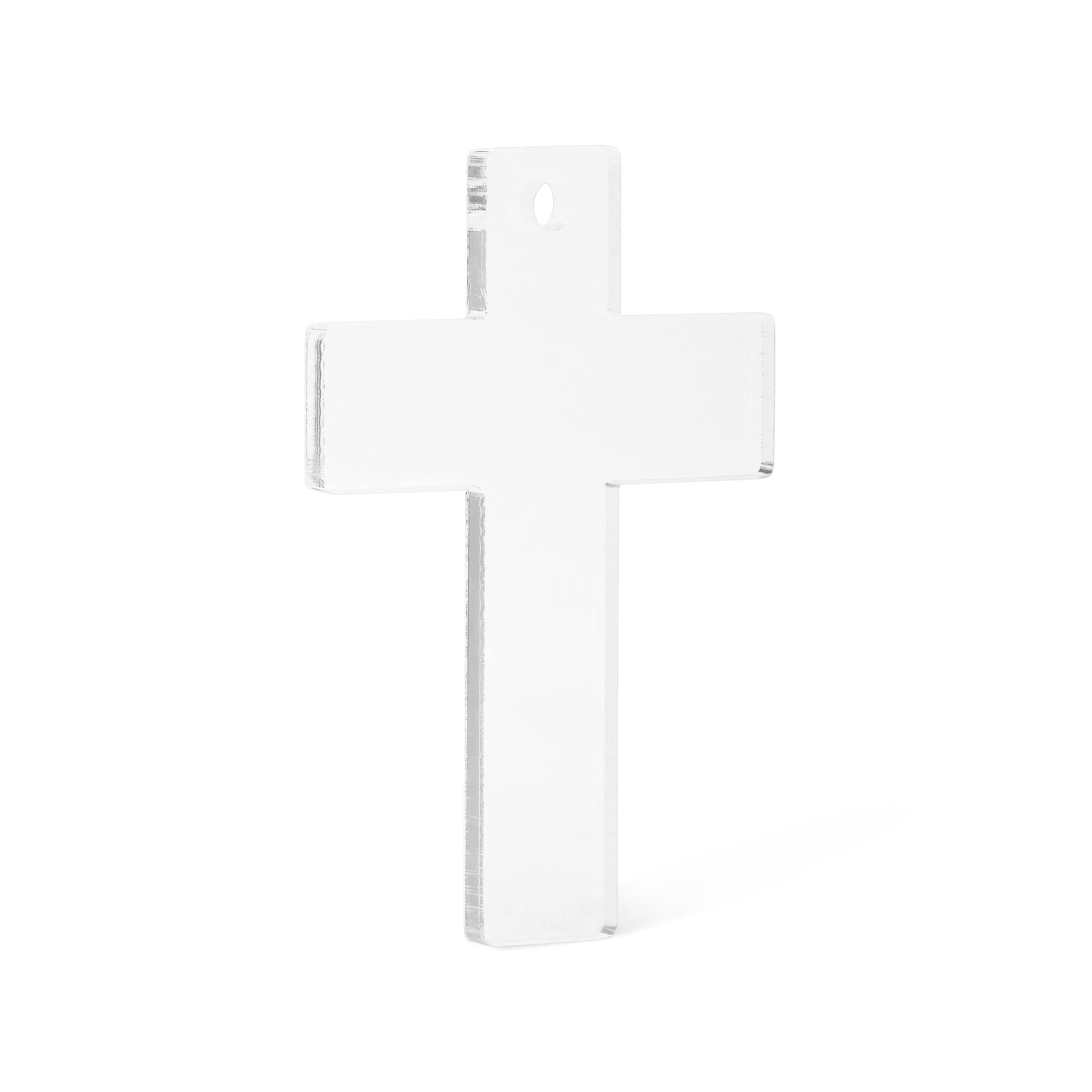 Acrylic Cross Blank 2.5in